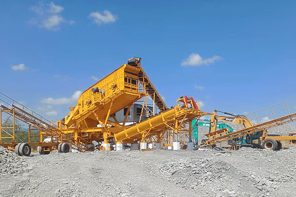 mobile jaw crusher for limestone quarrying plant