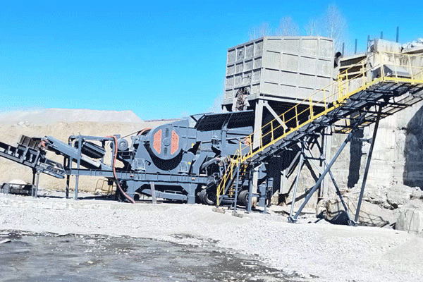 Mali 50-80t/h Granite Portable Crushing Plant